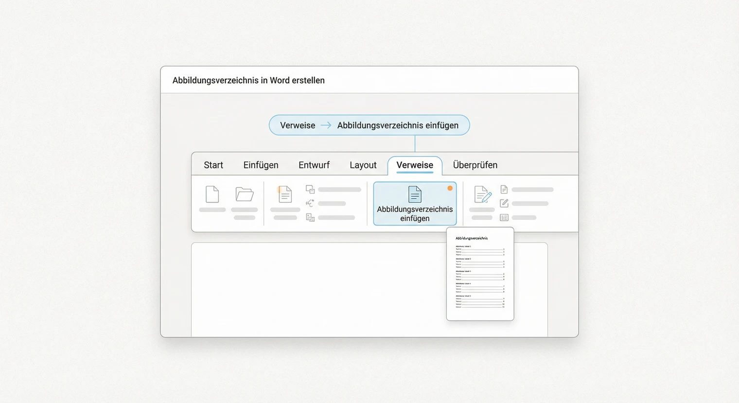Abbildungsverzeichnis in Word erstellen: Schritt-für-Schritt Anleitung | BachelorHero