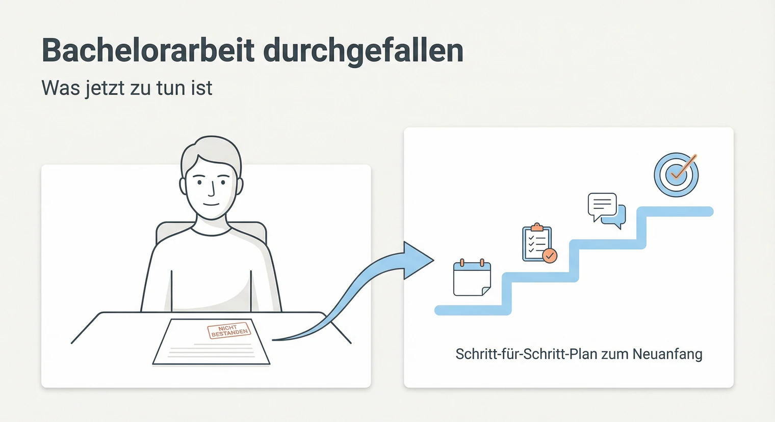 Bachelorarbeit durchgefallen: Was tun? Wiederholung & Schritte 2026 | BachelorHero