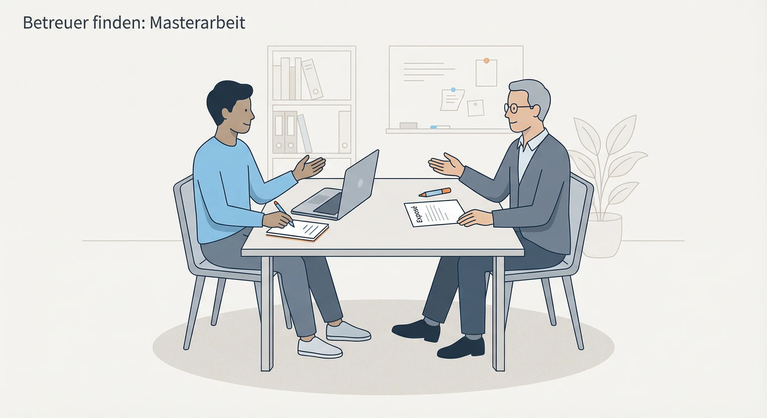 Betreuer finden Masterarbeit 2026: Tipps für Kommunikation & Feedback | BachelorHero