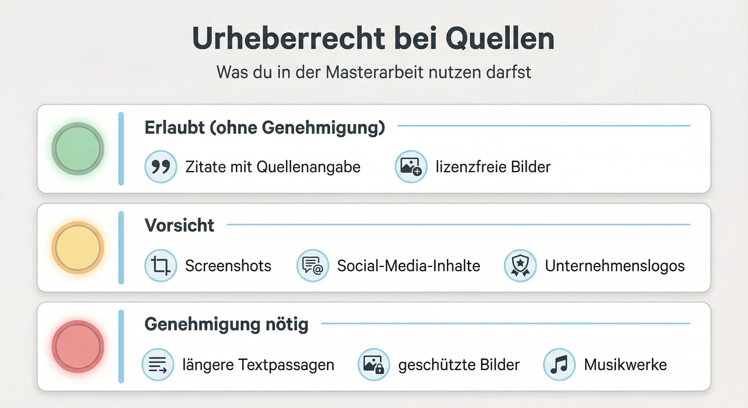 Urheberrecht bei Quellen: Was du in der Masterarbeit nutzen darfst | BachelorHero