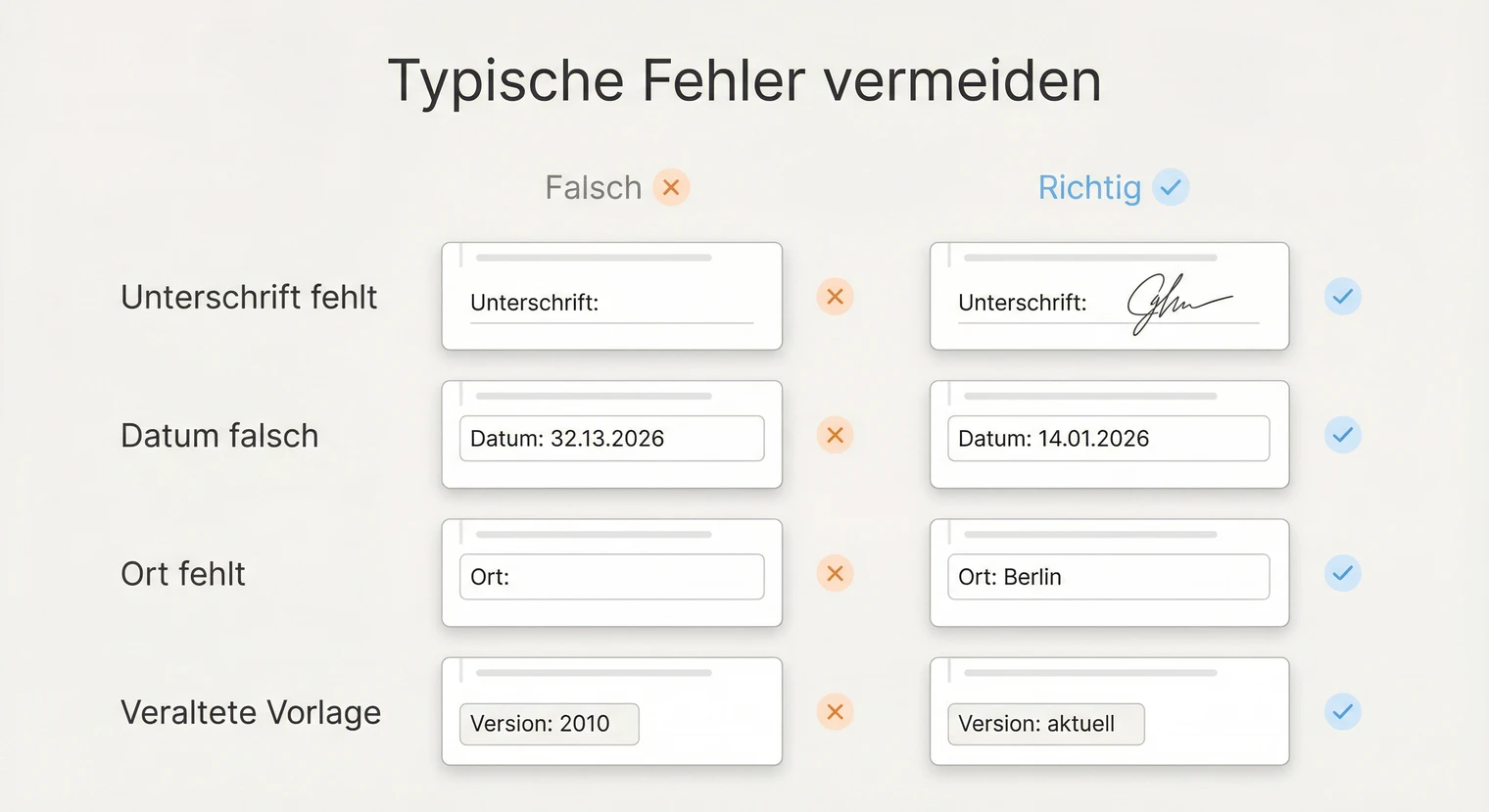 Typische Fehler bei der eidesstattlichen Erklärung vermeiden | BachelorHero