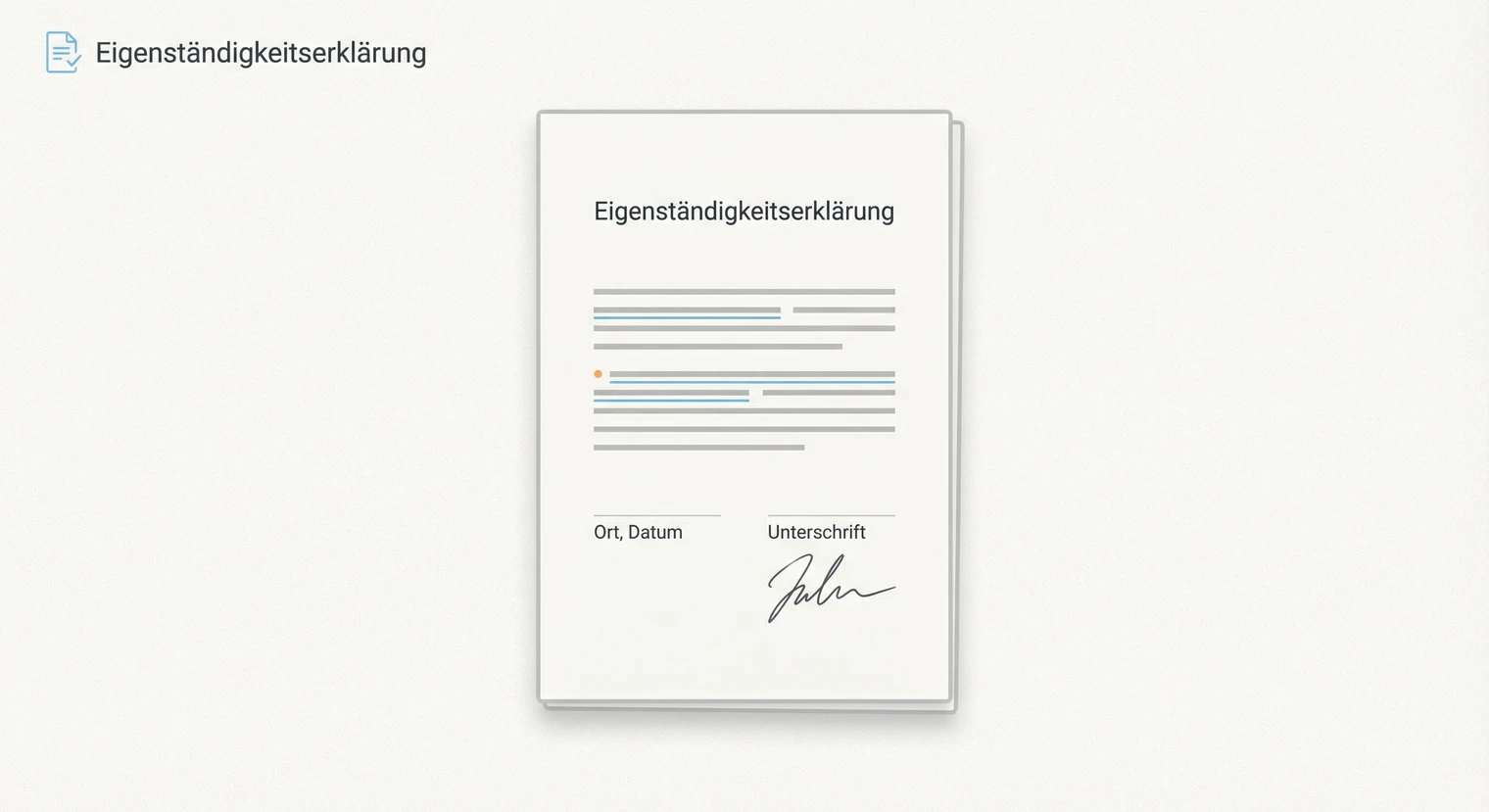 Eigenständigkeitserklärung Seminararbeit: Vorlage und Tipps 2026 | BachelorHero