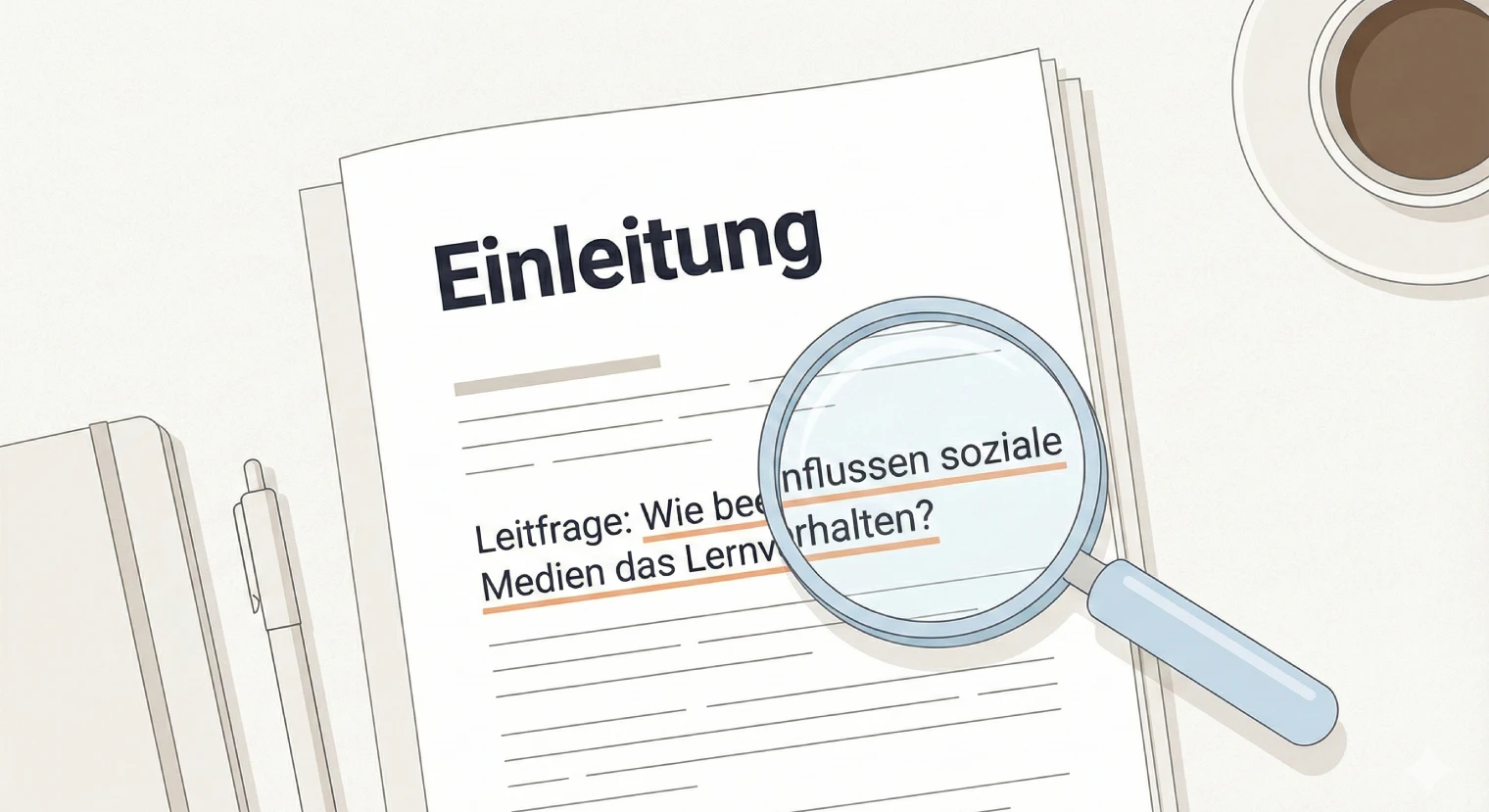 Einleitung Facharbeit 2026: Aufbau, Beispiele & Formulierungen | BachelorHero