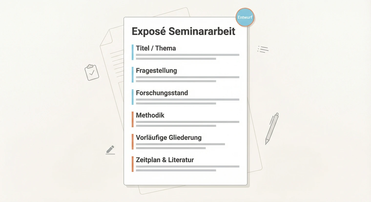 Exposé Seminararbeit: Aufbau, Beispiele und Vorlage 2026 | BachelorHero