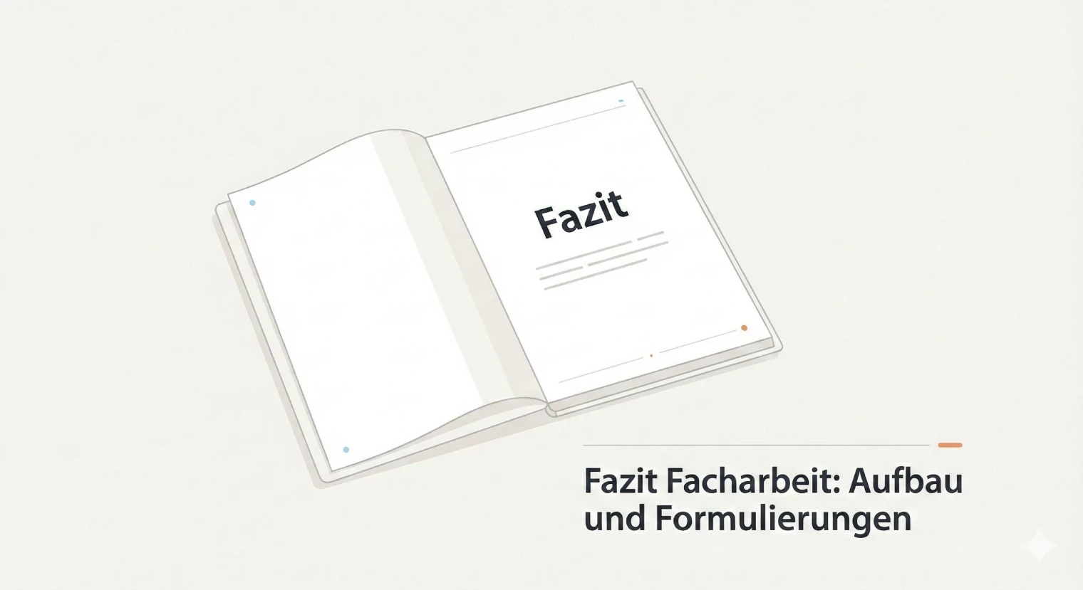 Fazit Facharbeit 2026: Aufbau, Beispiele & Formulierungen | BachelorHero