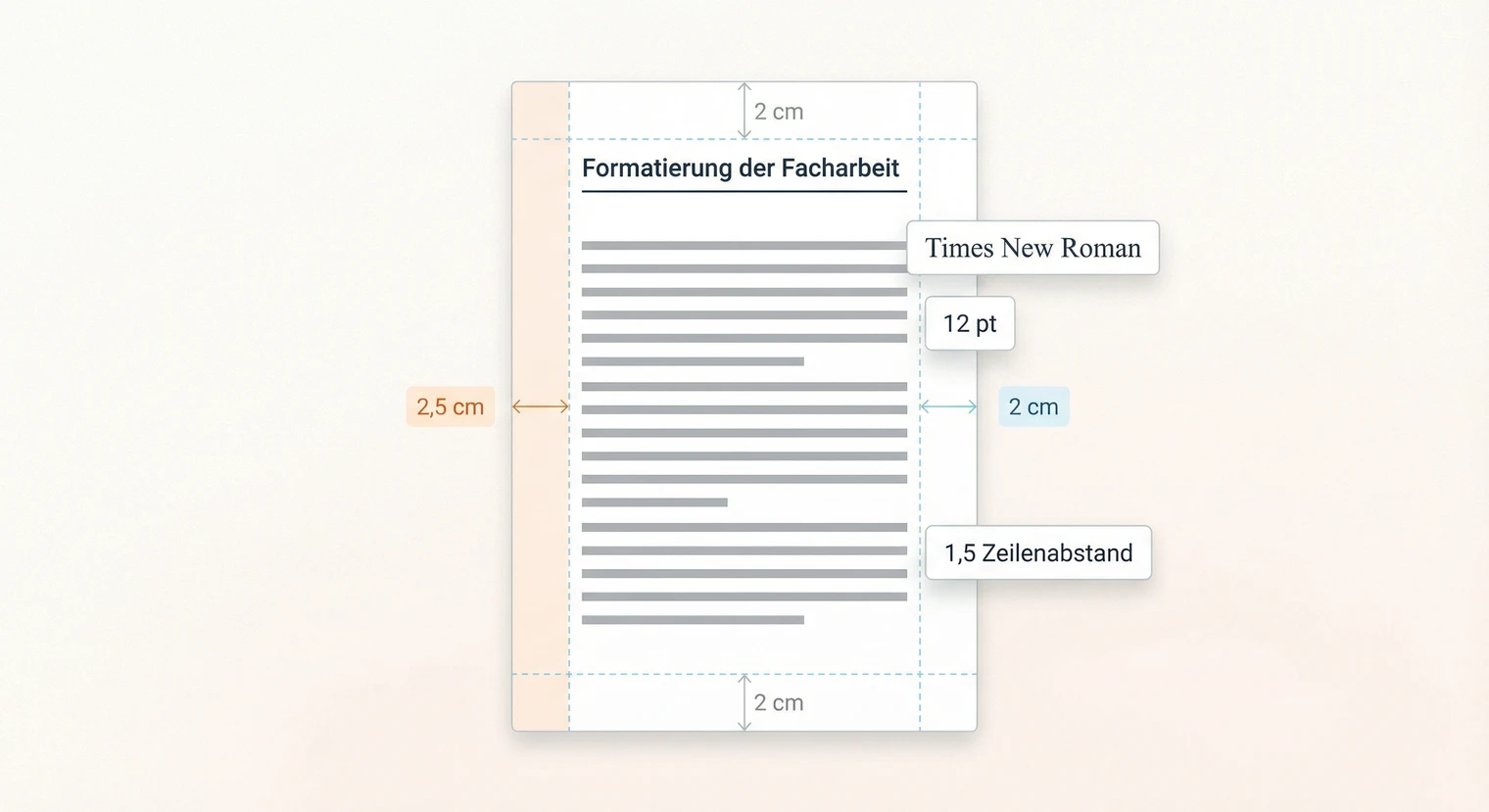 Formatierung Facharbeit 2026: Schrift, Ränder & Zeilenabstand | BachelorHero