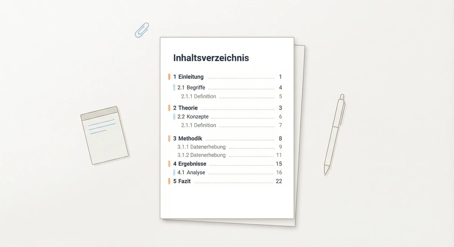 Inhaltsverzeichnis Bachelorarbeit: Aufbau, Format & Word 2026 | BachelorHero