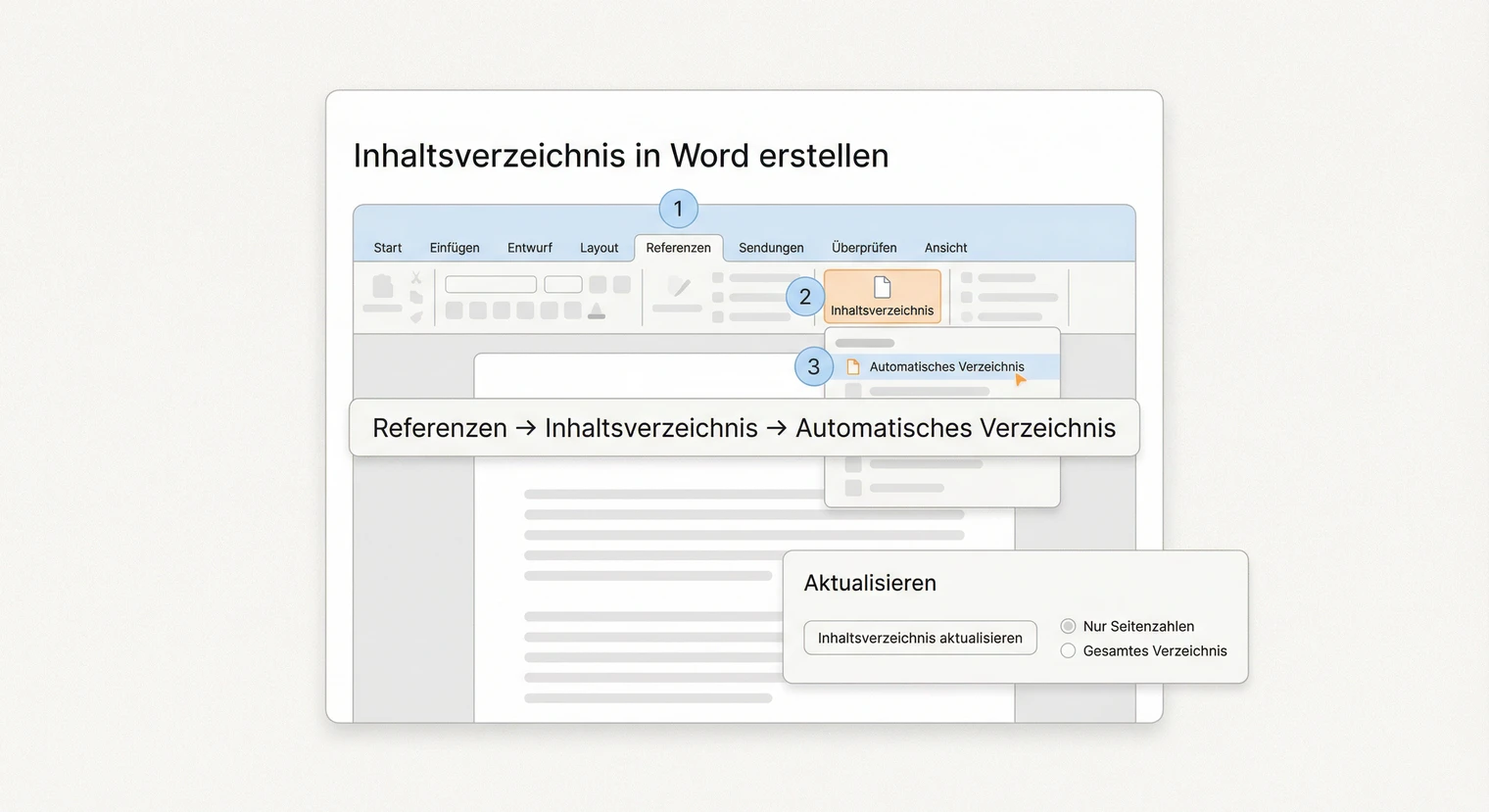 Automatisches Inhaltsverzeichnis in Word erstellen: Schritt-für-Schritt-Anleitung | BachelorHero
