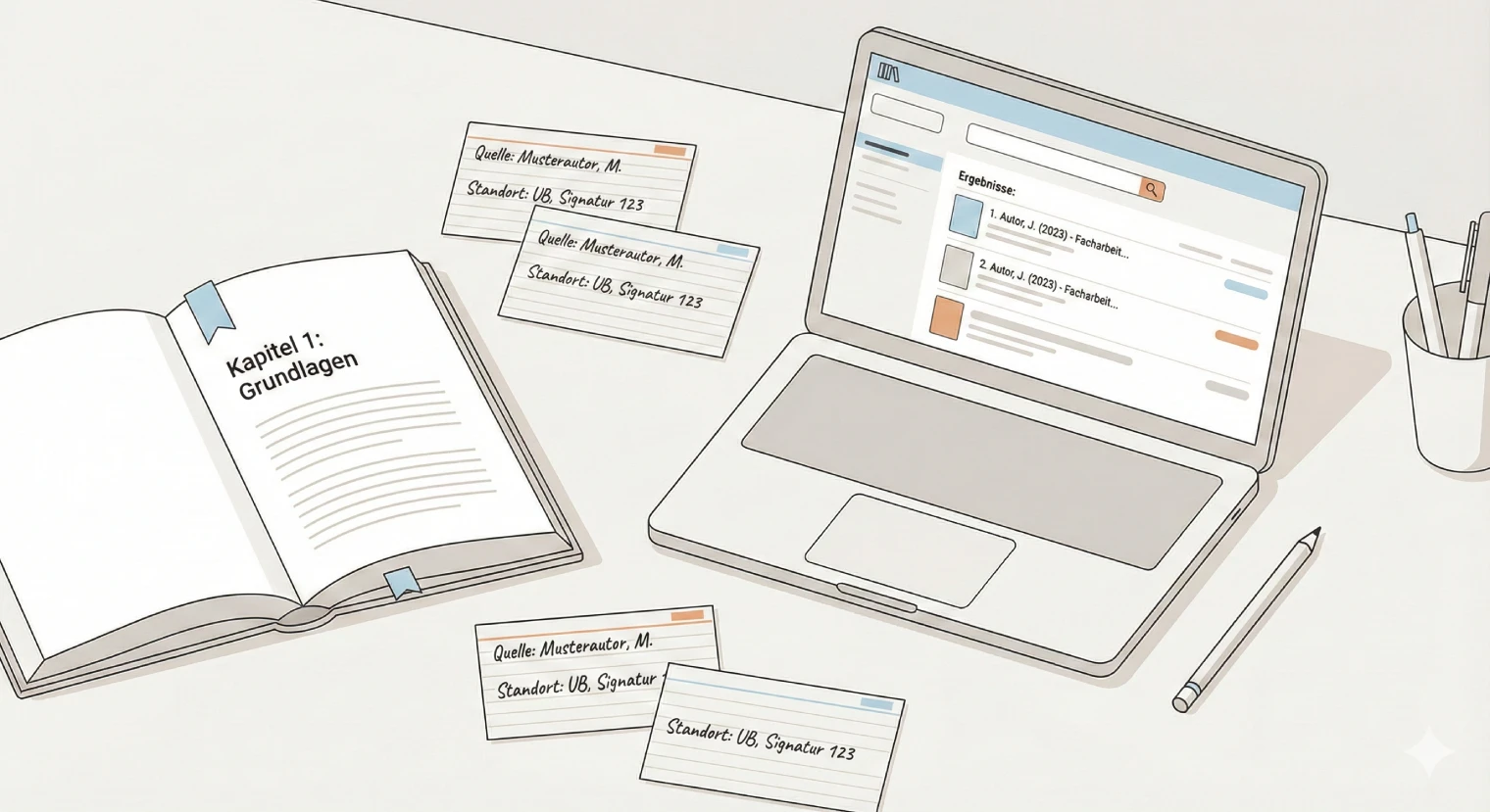 Literaturrecherche Facharbeit 2026: Quellen finden, bewerten, dokumentieren | BachelorHero