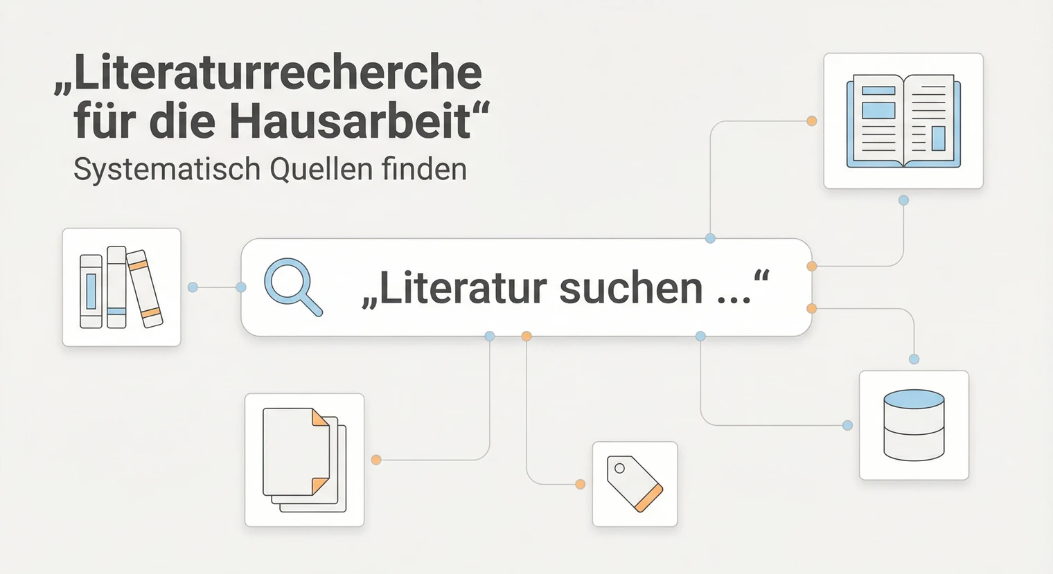 Literaturrecherche Hausarbeit 2026: Anleitung, Datenbanken & Tipps | BachelorHero