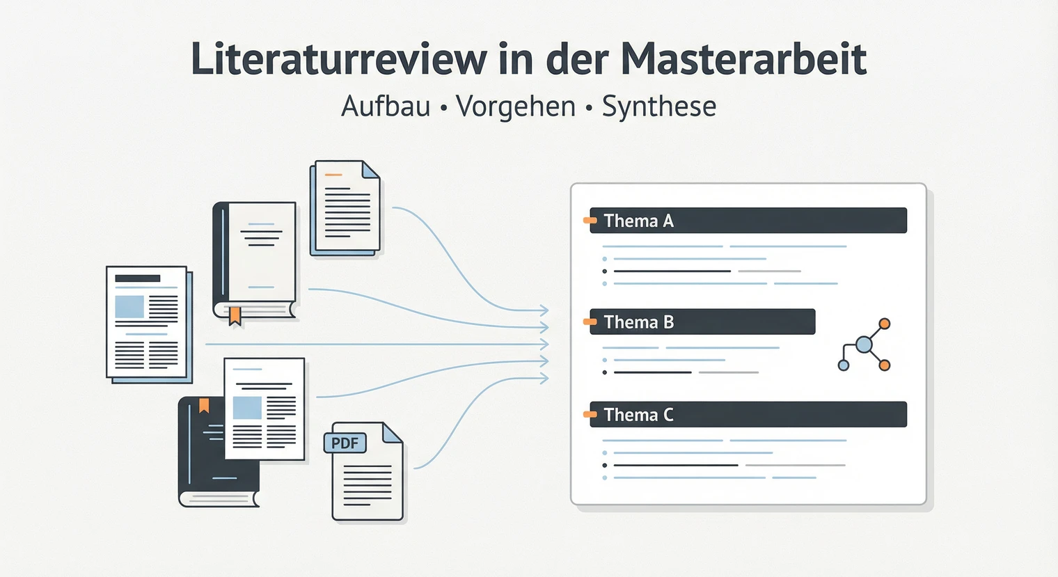 Literaturreview Masterarbeit 2026: Aufbau, Vorgehen und Beispiele | BachelorHero