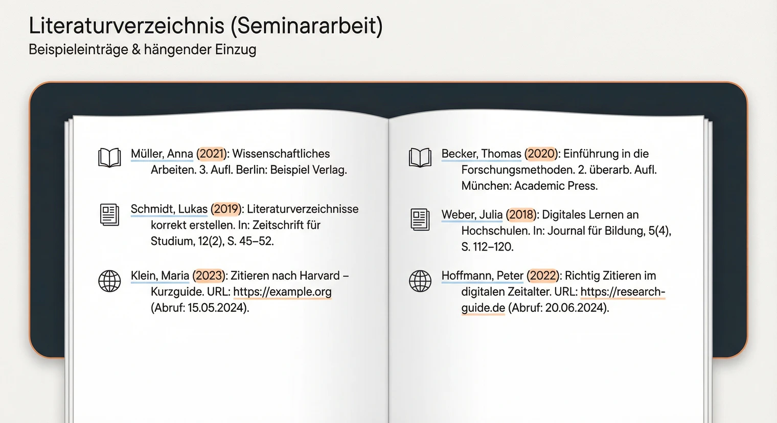 Literaturverzeichnis Seminararbeit: Vorlagen und Beispiele 2026 | BachelorHero