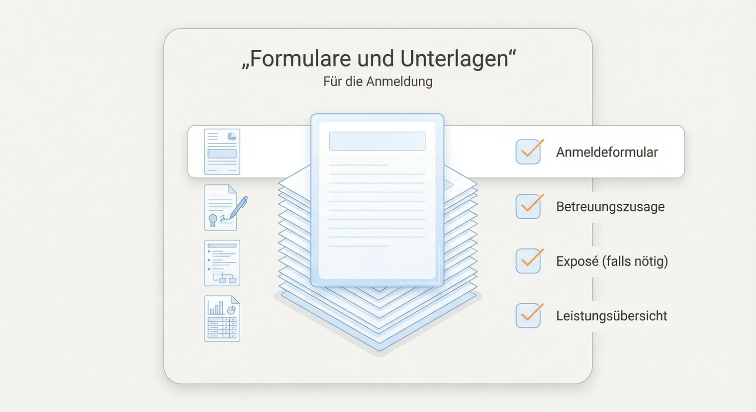 Formulare für die Anmeldung der Masterarbeit: Unterlagen im Überblick | BachelorHero
