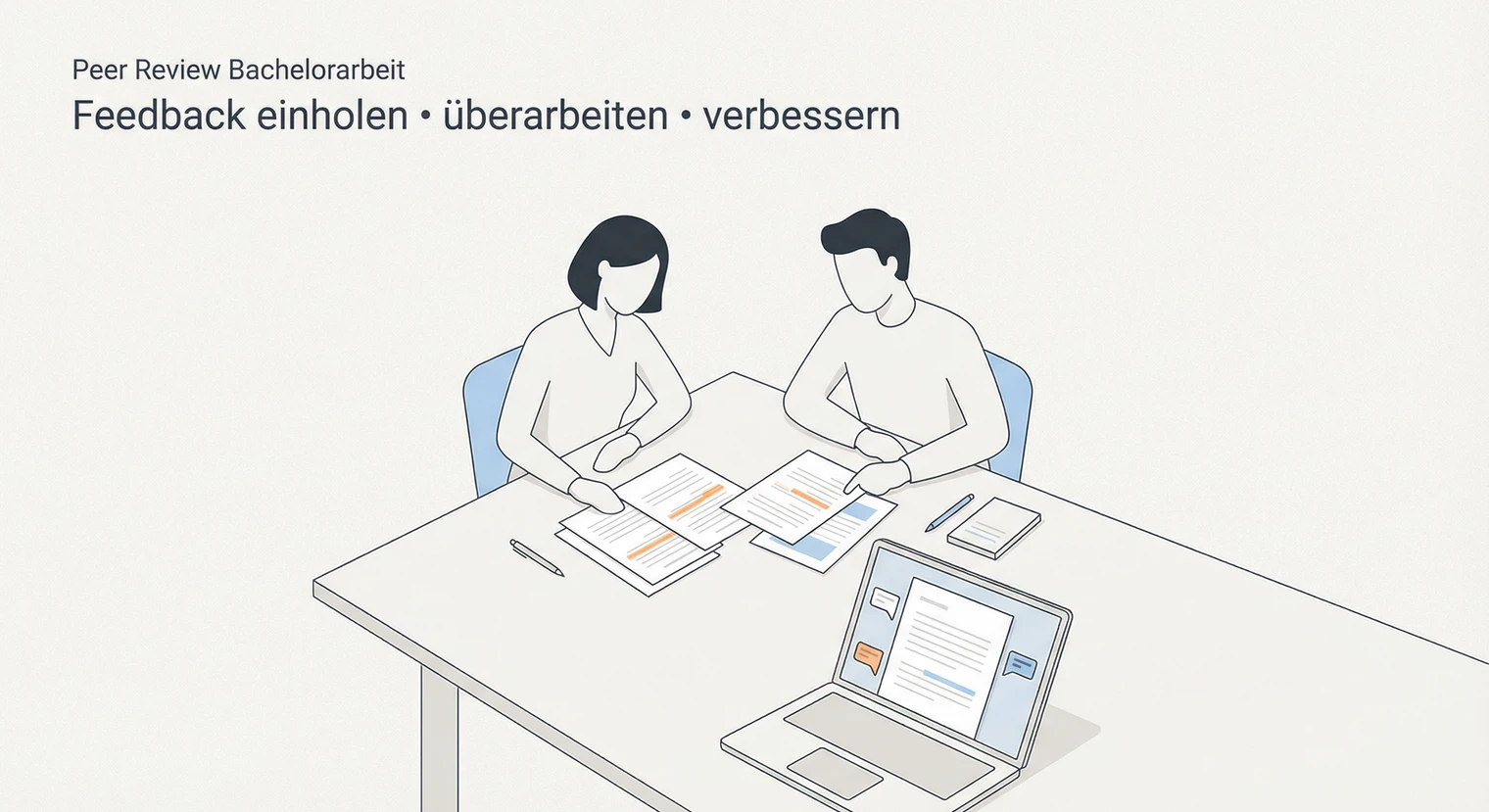 Peer Review Bachelorarbeit: Ablauf, Briefing & Checkliste 2026 | BachelorHero