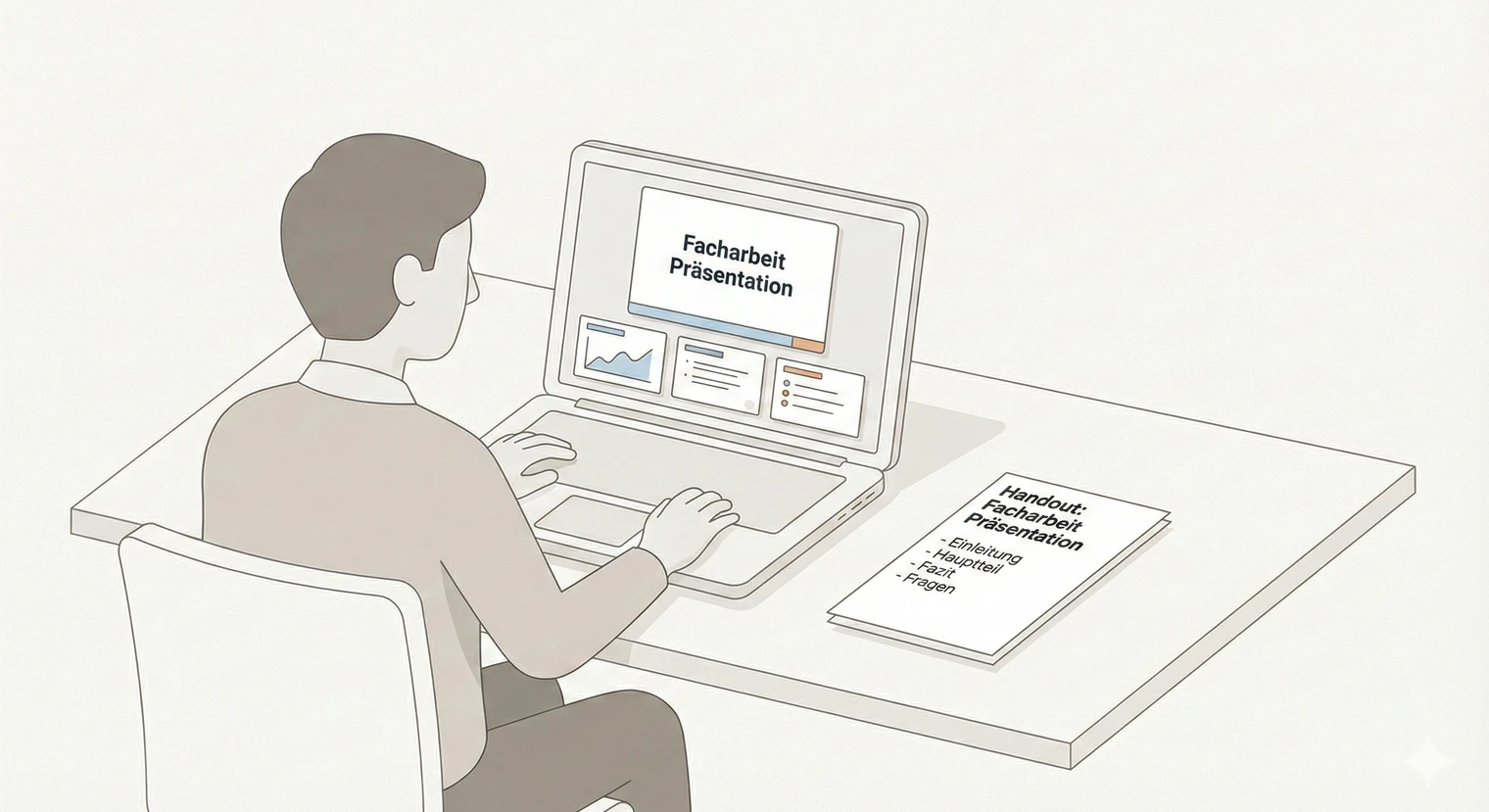 Präsentation Facharbeit 2026: Aufbau, Handout & Tipps | BachelorHero