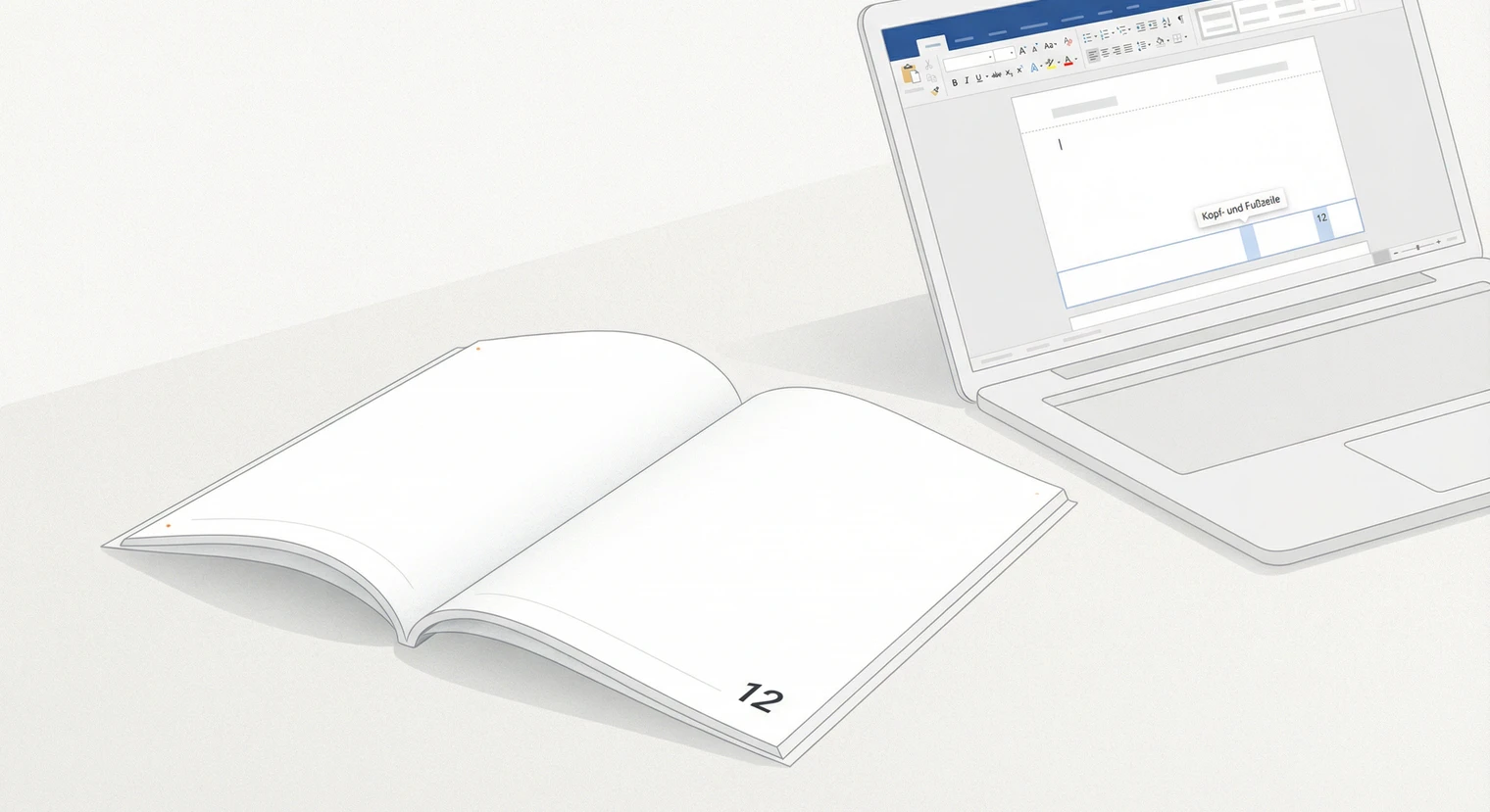 Seitenzahlen Masterarbeit 2026: Platzierung, Format & Word Tipps | BachelorHero