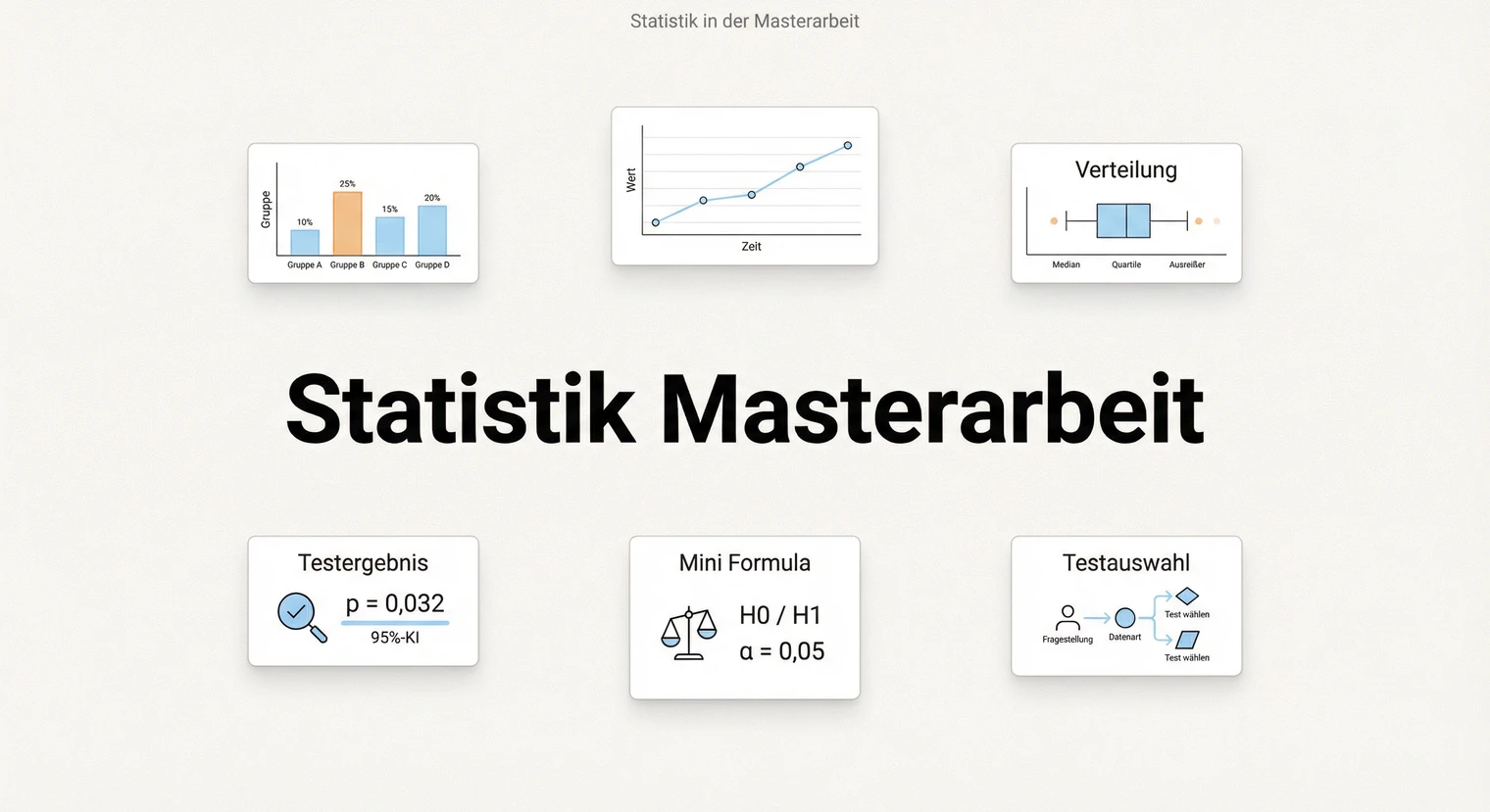 Statistik Masterarbeit 2026: Methoden, Tests & Auswertung | BachelorHero
