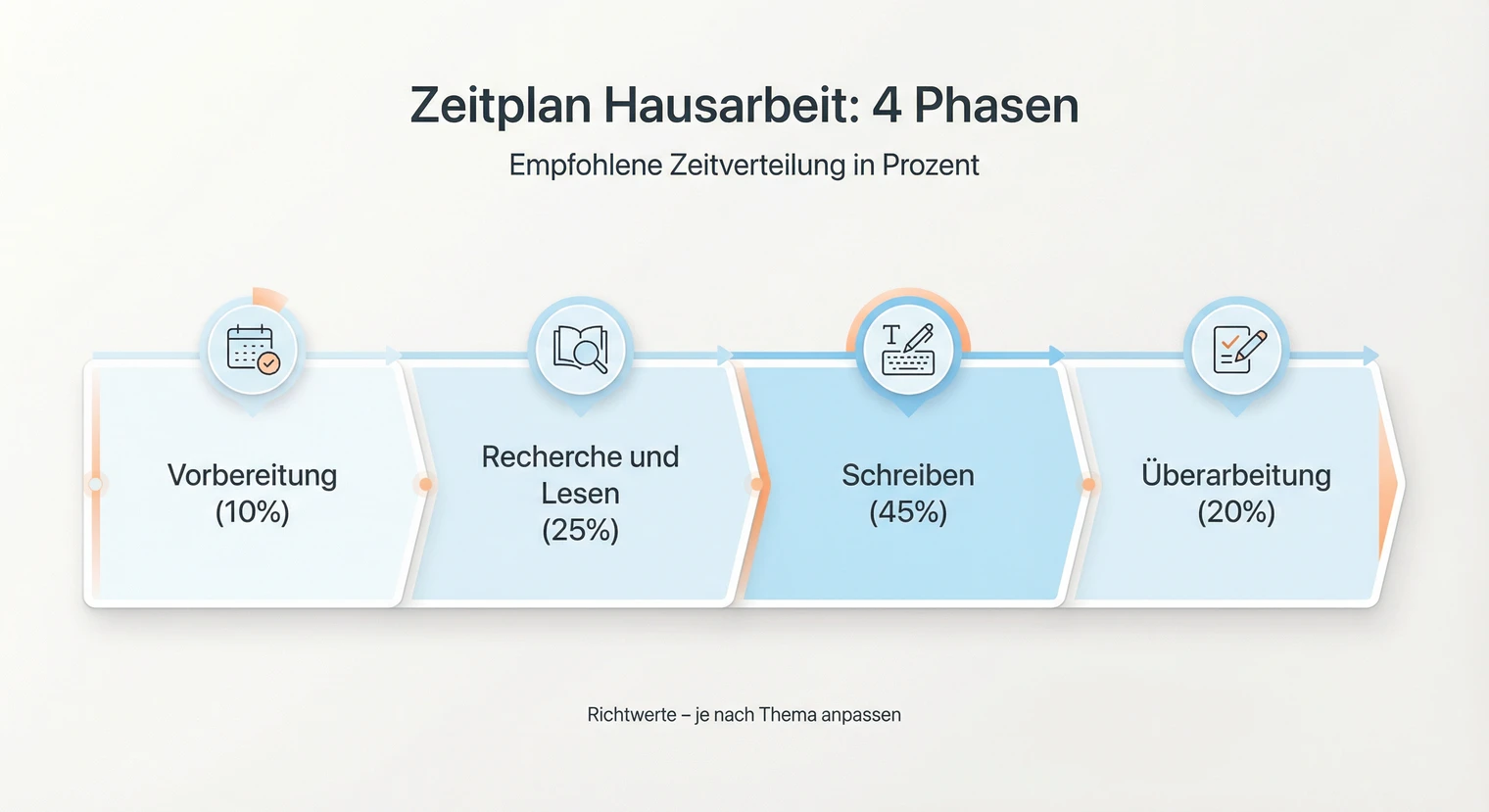 Zeitmanagement Hausarbeit: Zeitplan & Tipps 2026 | BachelorHero
