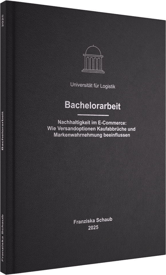 Hardcover Bindung Schwarz