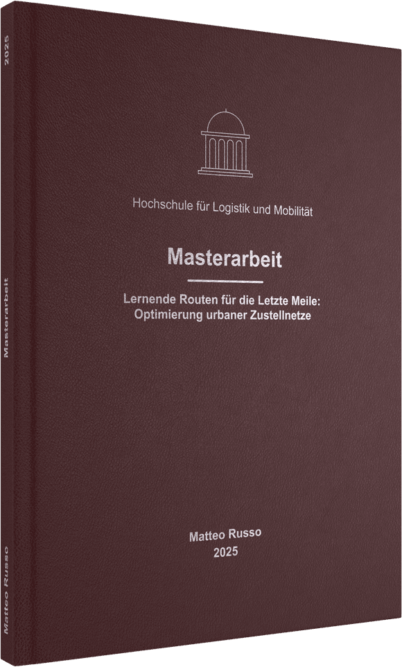 Hardcover mit Prägung in Silber
