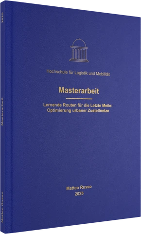 Hardcover Blau Gold